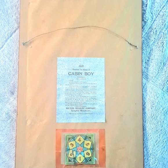 Professionally Framed Cabin Boy Board Game Circa 1901 - Picture 7 of 11